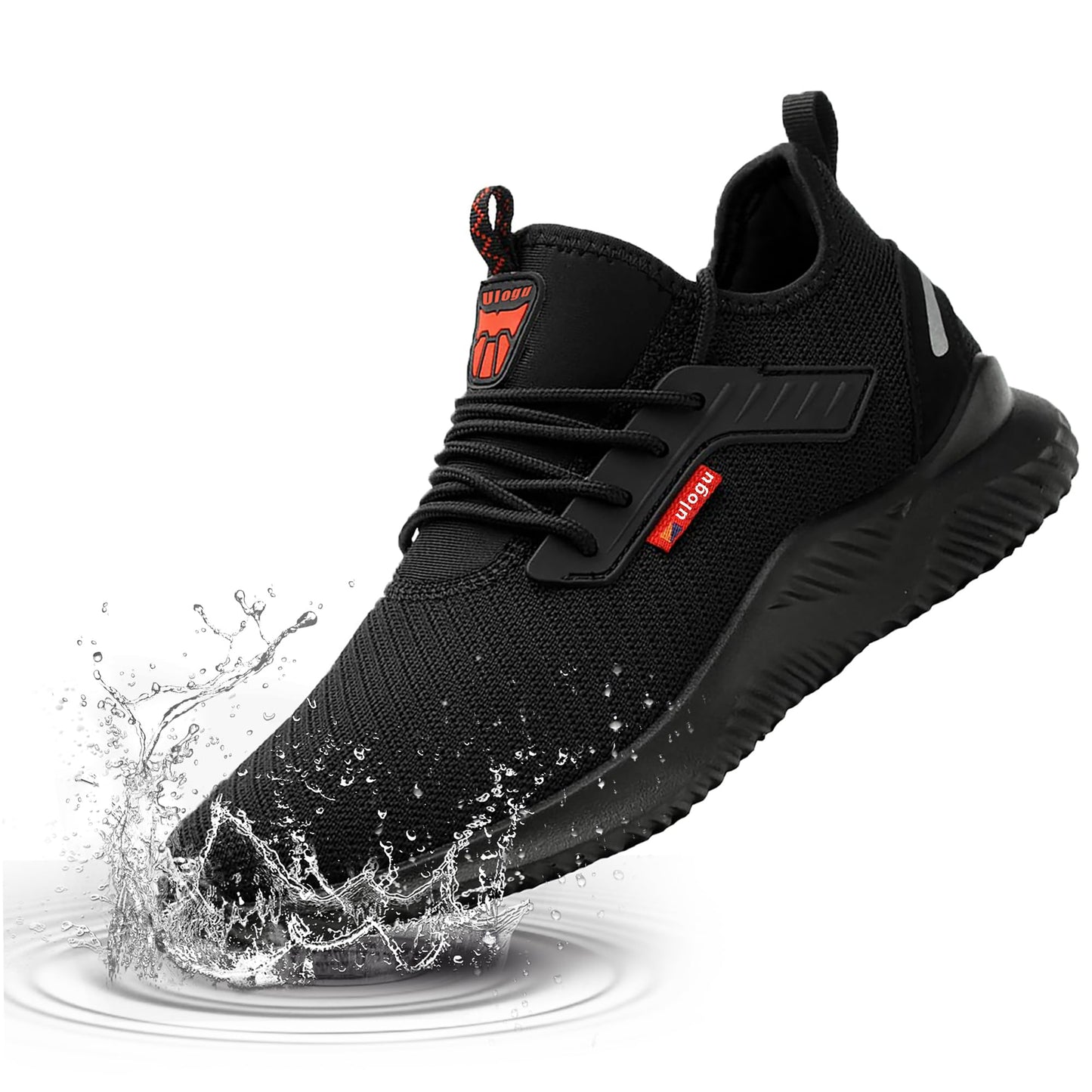 AirForge | S3 veiligheidsschoenen voor heren – Lichtgewicht werksneakers met stalen neus, slipvast