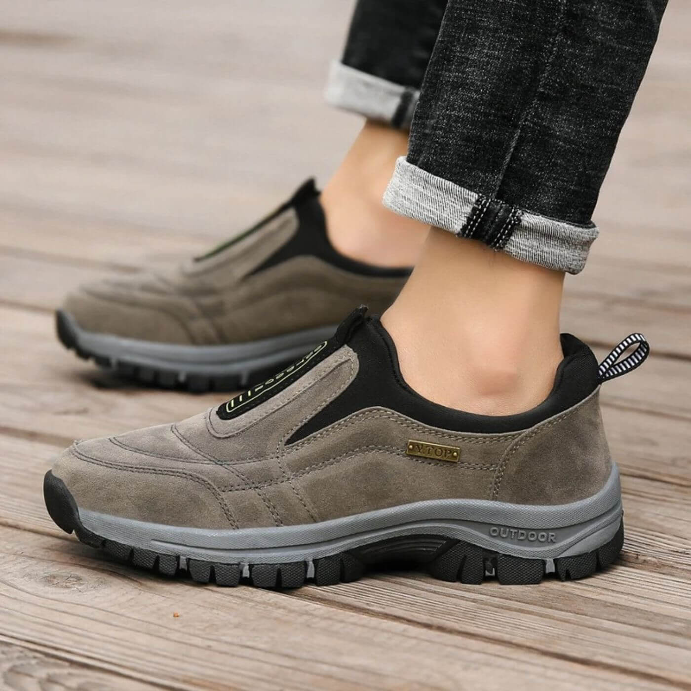 Lukas | Komfortable Ortopediske Slip On Sko