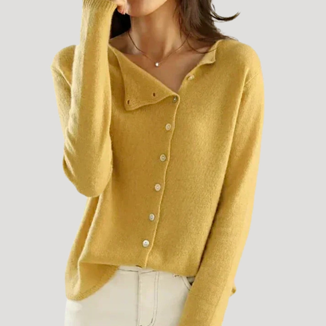 Allegra | Jumper with Button Front