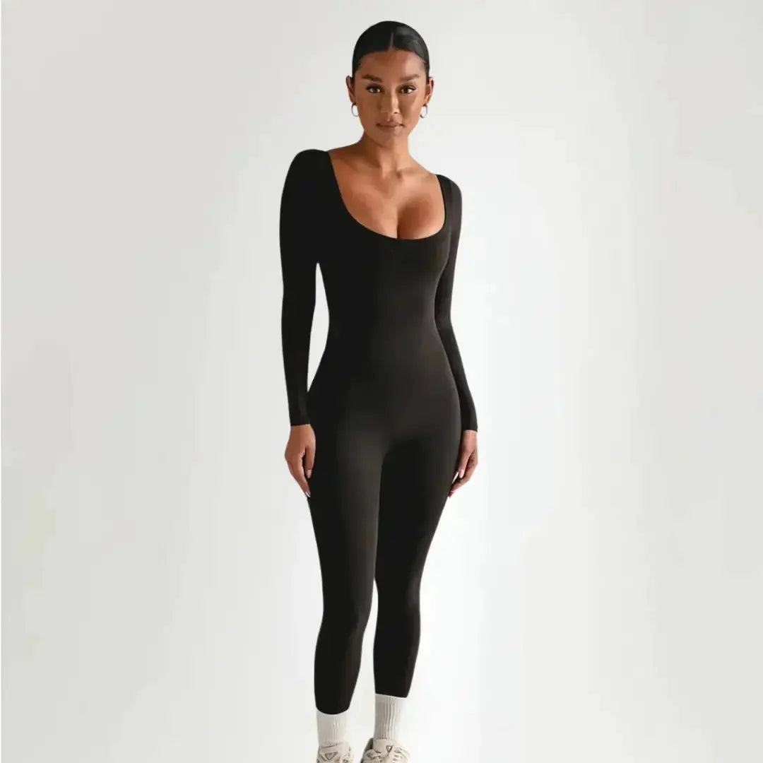 Caitlin | Refined Jumpsuit with Signature Detail