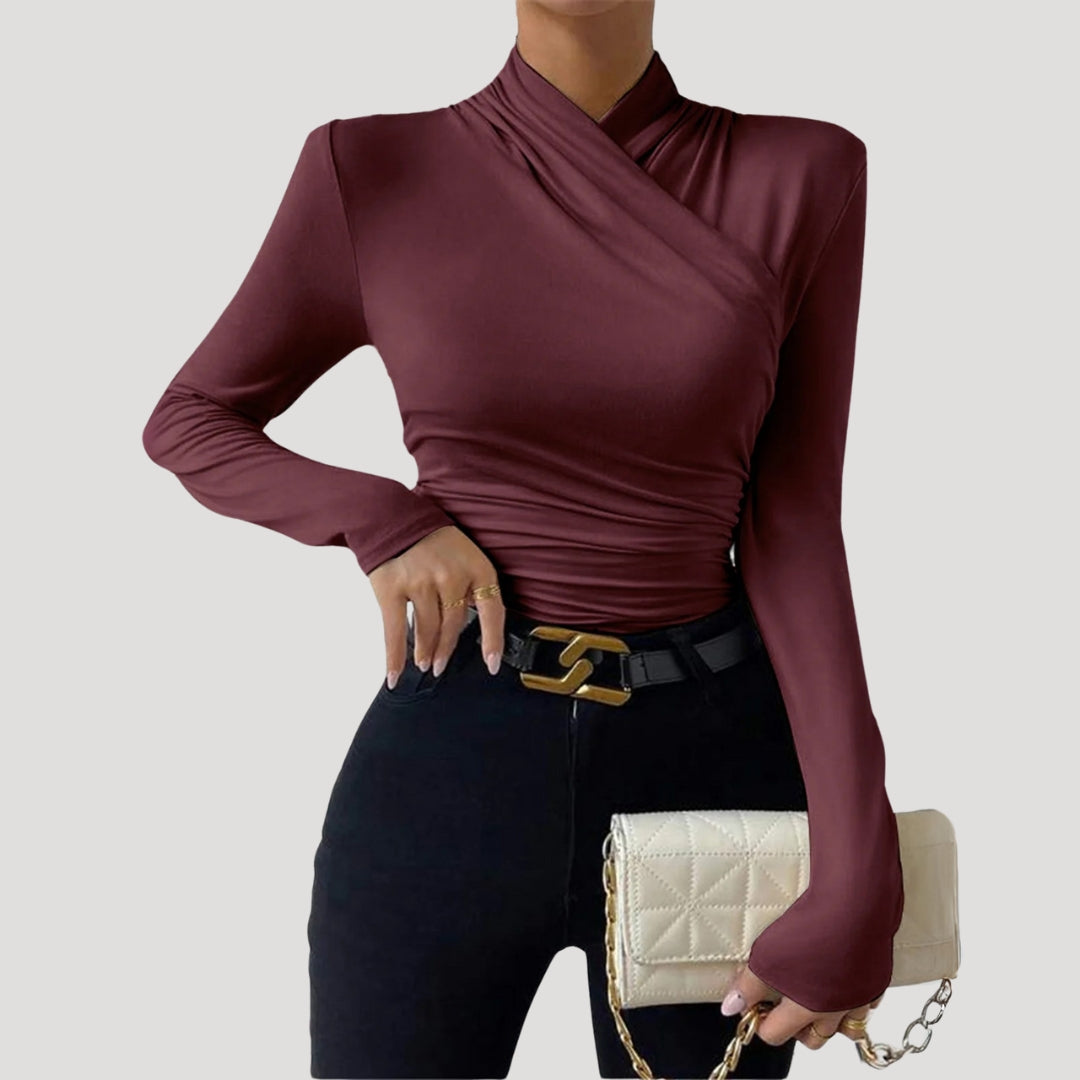 Iva | Refined Blouse with Tailored Detail