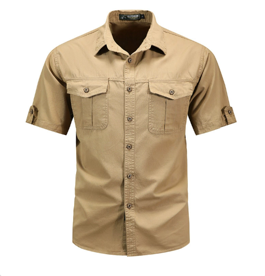 Callum | Men Spring Utility Pocket koszula