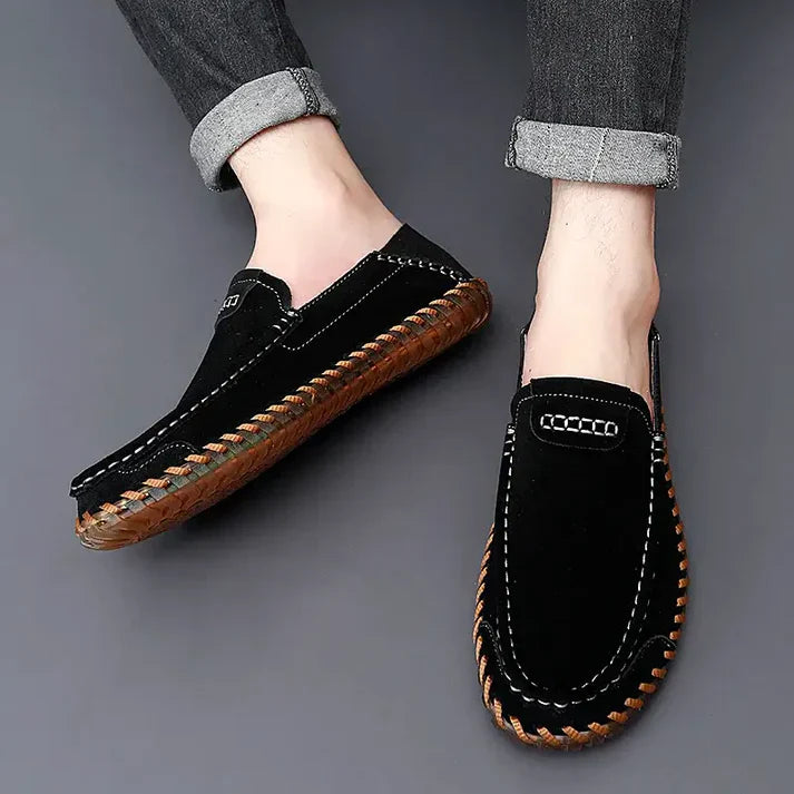 Moretti Roseville Suede Loafers