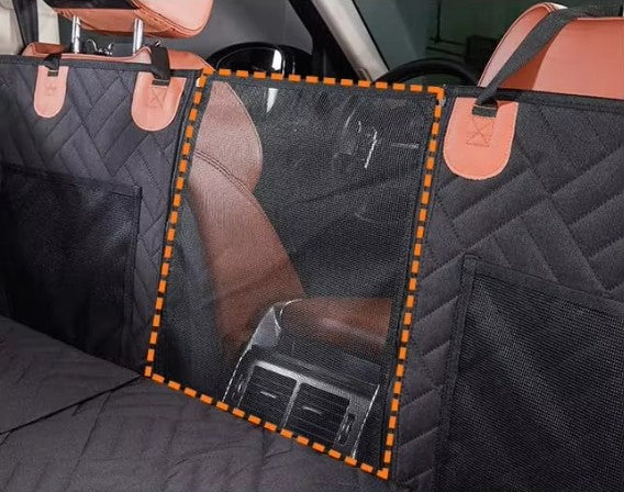 Bark Whisker - Premium Hard Bottom Dog Car Seat Protector