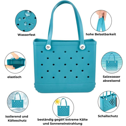 moderne und wasserfeste EVA Badetasche