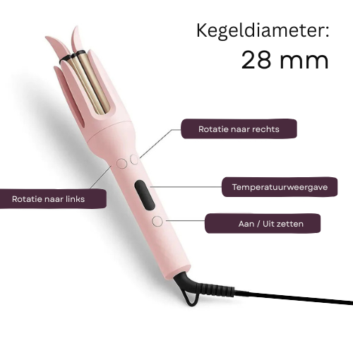 CurlEase™ - Automatische krultang