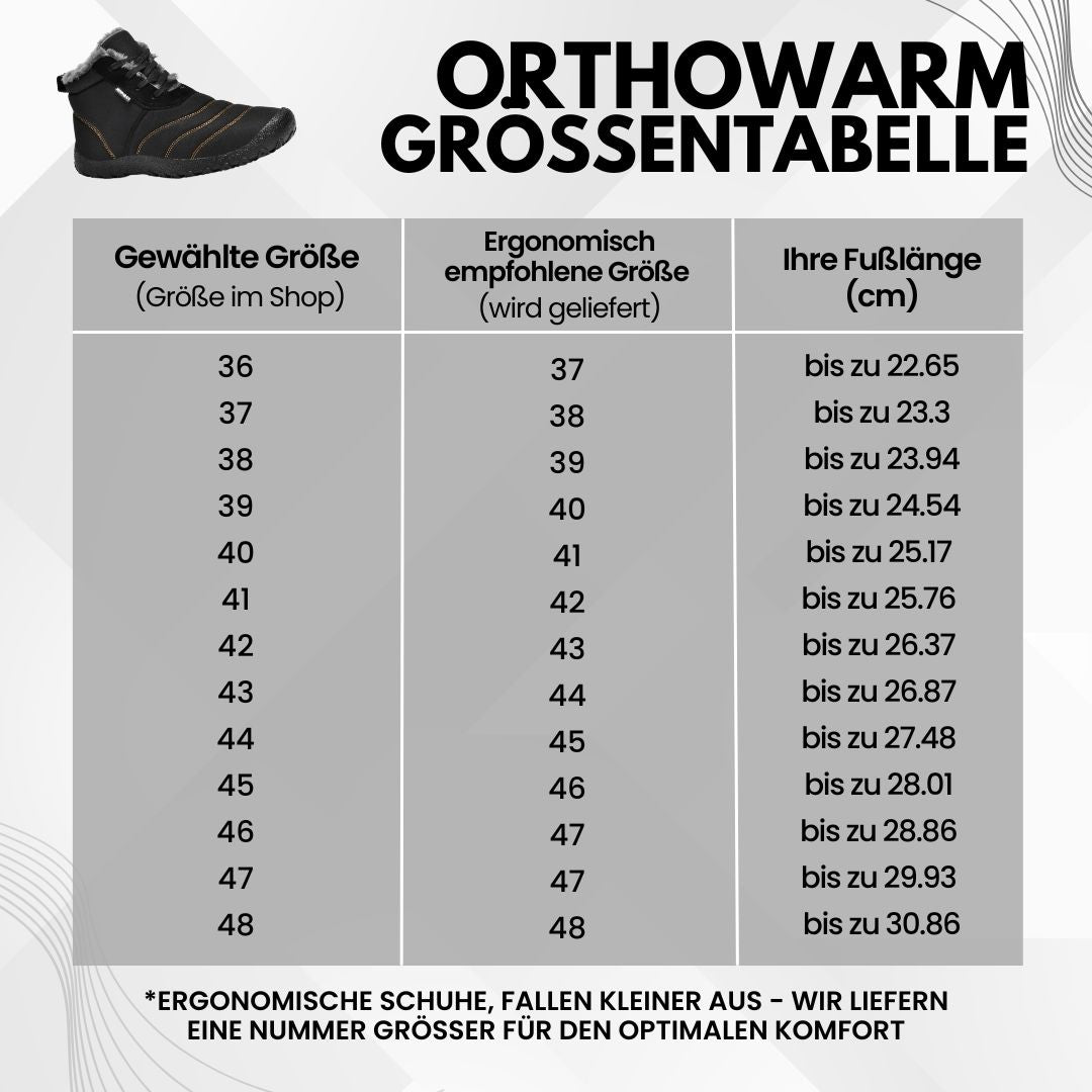 OrthoWarm - barefoot obuv s polstrováním, voděodolná a zmírňující bolest