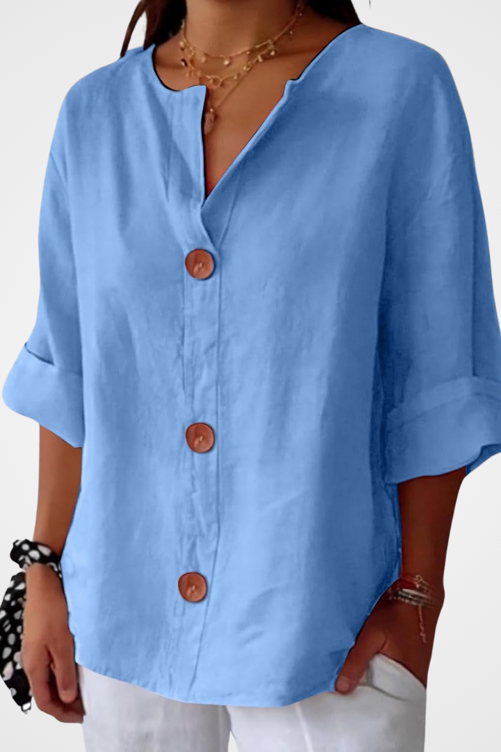 Eveline | Loose-fitting Summer Blouse