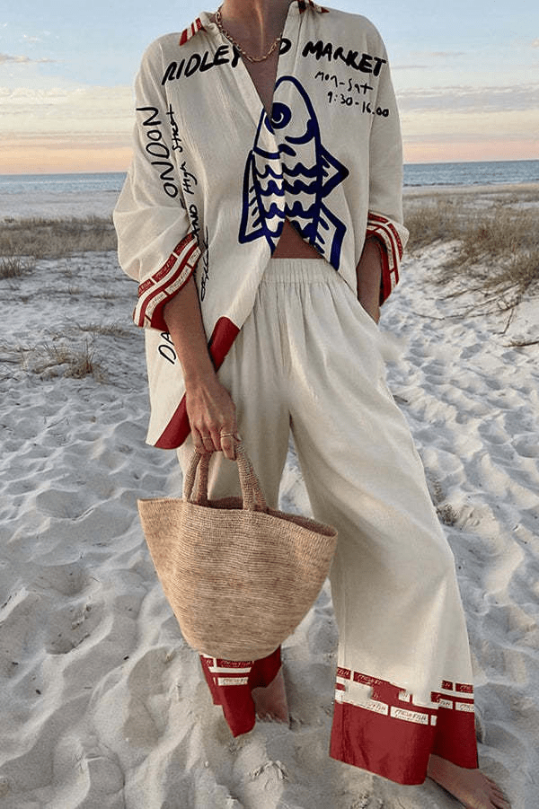 Carmen | Conjunto lino fresco