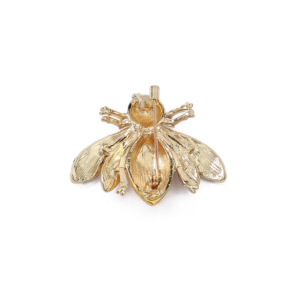 Women's Bee Pearl Brooch Insect High-grade Niche Brooches