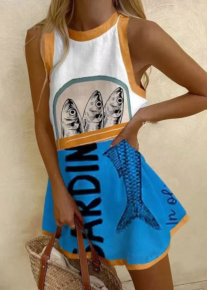Aila™ | Linu mini kleita