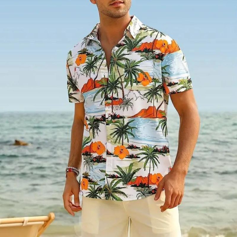 Overhemd heren | Casual stijlvol shirt met moderne pasvorm