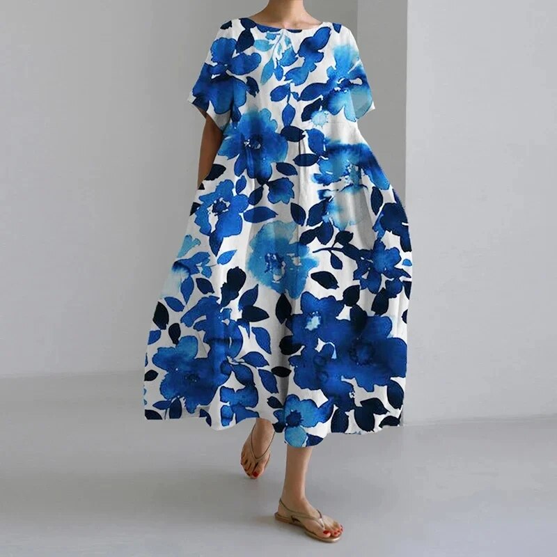 Simona™ Vestido Maxi Bohemio