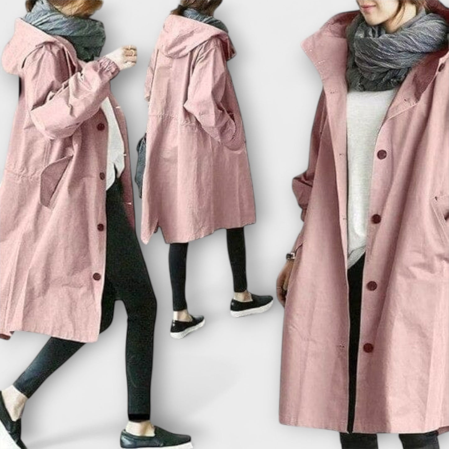 Andréa - Eleganter Trenchcoat