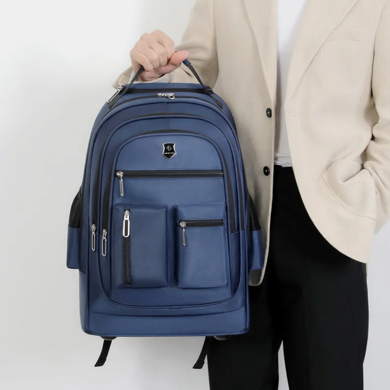Travel Suitcases Universal Wheel Business Trip Short-distance Luggage Bag Men Multifinonal Backpack Back Pack Mens Man Backpacks