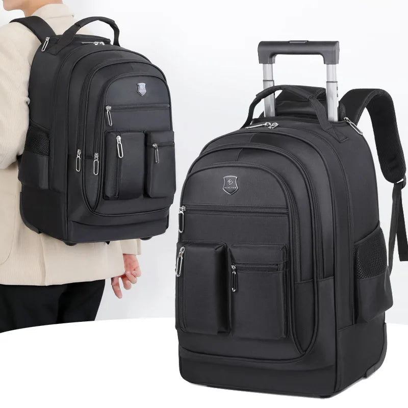 Travel Suitcases Universal Wheel Business Trip Short-distance Luggage Bag Men Multifinonal Backpack Back Pack Mens Man Backpacks