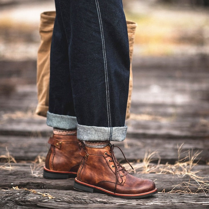 UrbanClassic Handmade Premium Leather Boots