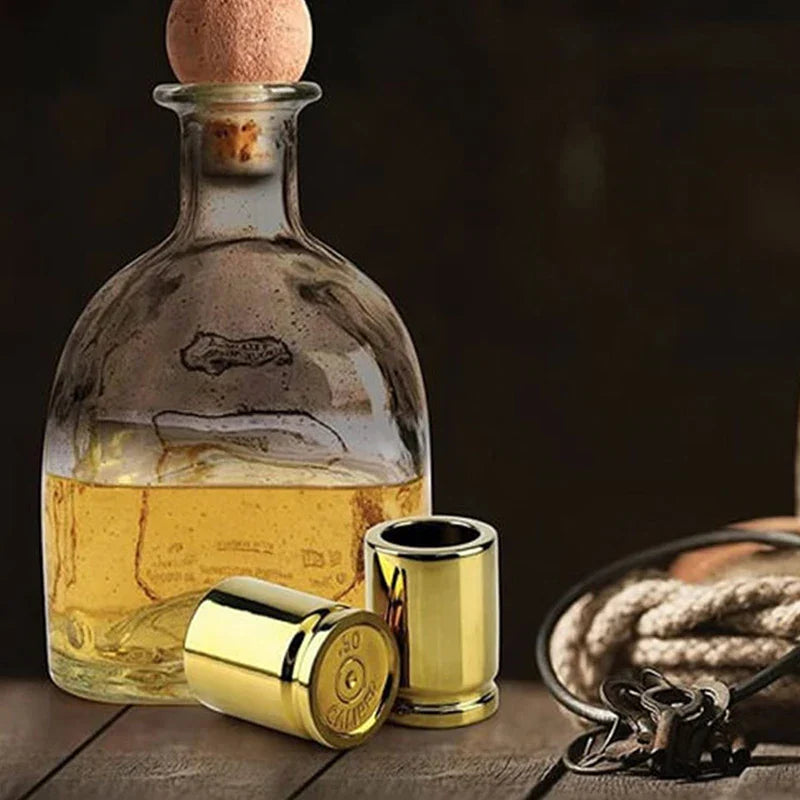Bullet Caliber Styled Nordic Whisky & Shot Glasses
