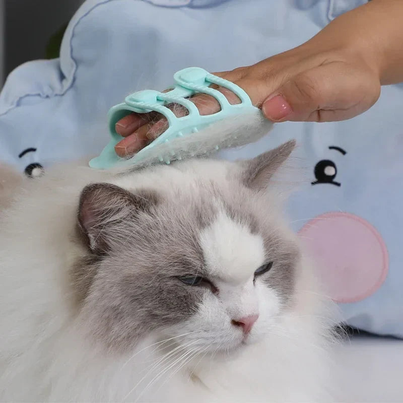 Katzenbürste zur Selbstreinigung mit Massage- und Kratzfunktion