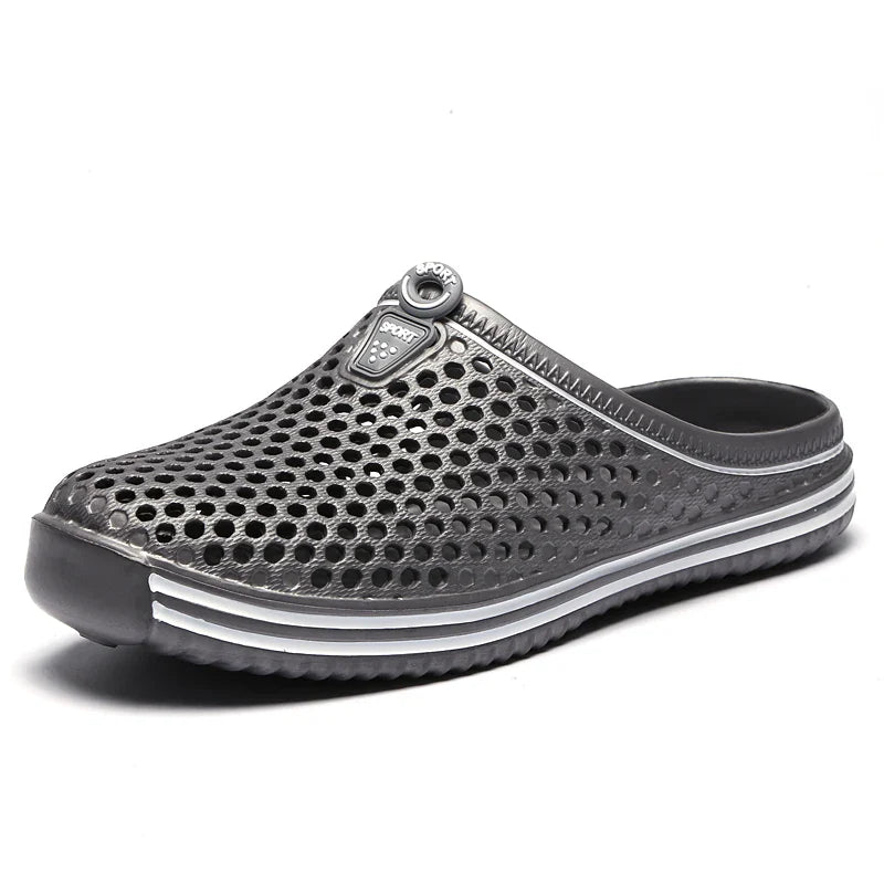Solviro Unisex EVA Strand Clogs mit rutschfester Sohle