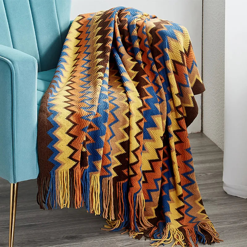 BohoDreams Woven Throw Blanket