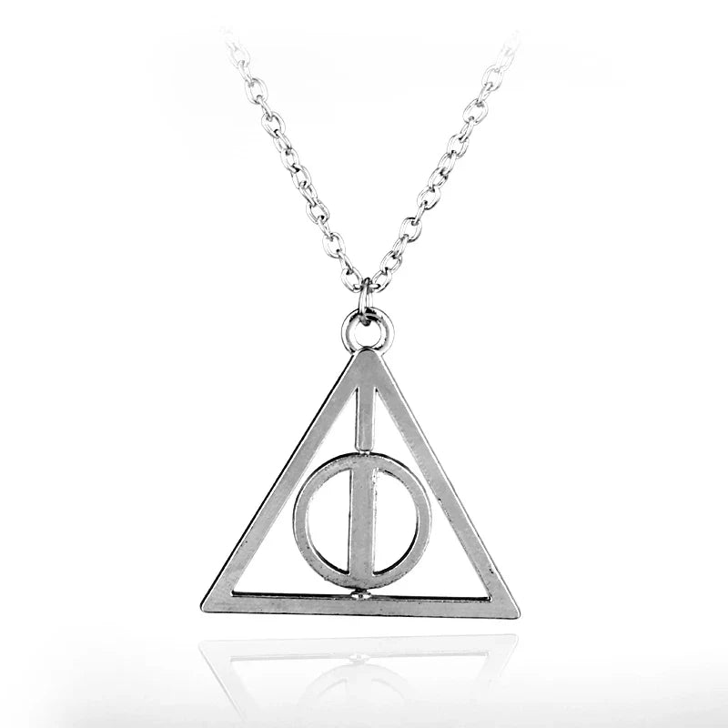The Deathly Hallows Inspired Pendant Necklace: Handcrafted. Iconic. Lightweight