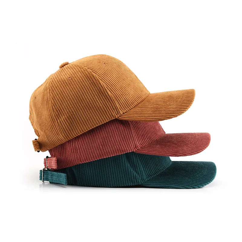Corduroy Snapback Cap Collection by skörten Sweden: Style in Every Stitch & Contour