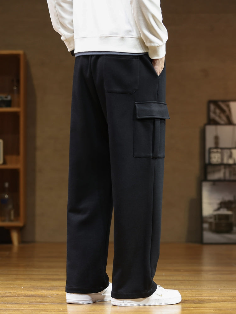The Nordtrak® - Cleverly designed by skörten Sweden: Multi-Pocket Cargo Style Cotton Sweatpants