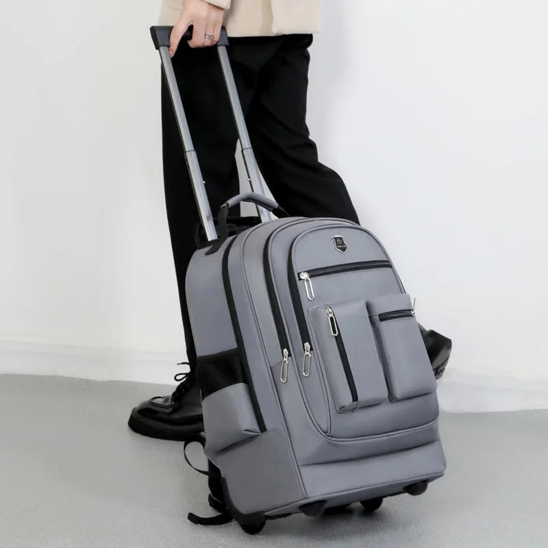 Travel Suitcases Universal Wheel Business Trip Short-distance Luggage Bag Men Multifinonal Backpack Back Pack Mens Man Backpacks