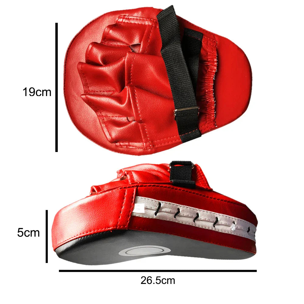 WekautDimMak® by skörten Sweden: Curved Muay Thai/Boxing/Kick-boxing Striking Pads