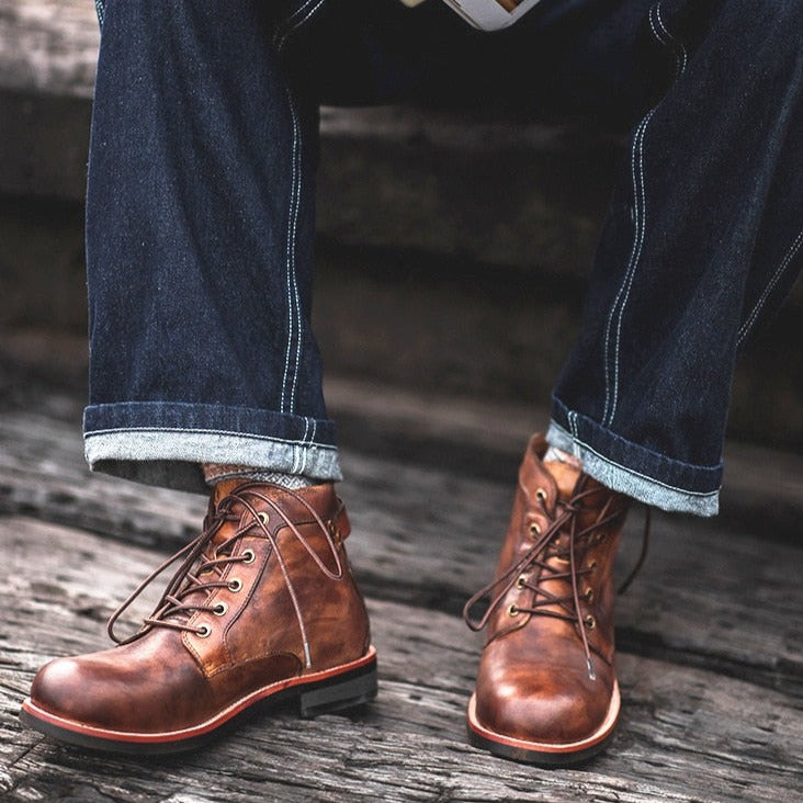 UrbanClassic Handmade Premium Leather Boots