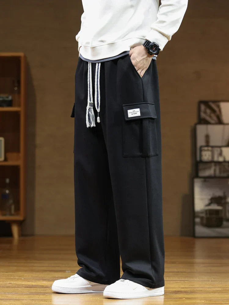 The Nordtrak® - Cleverly designed by skörten Sweden: Multi-Pocket Cargo Style Cotton Sweatpants