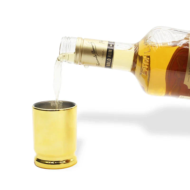Bullet Caliber Styled Nordic Whisky & Shot Glasses