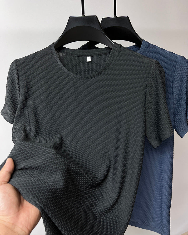 Eidely Textured Bamboo Tee