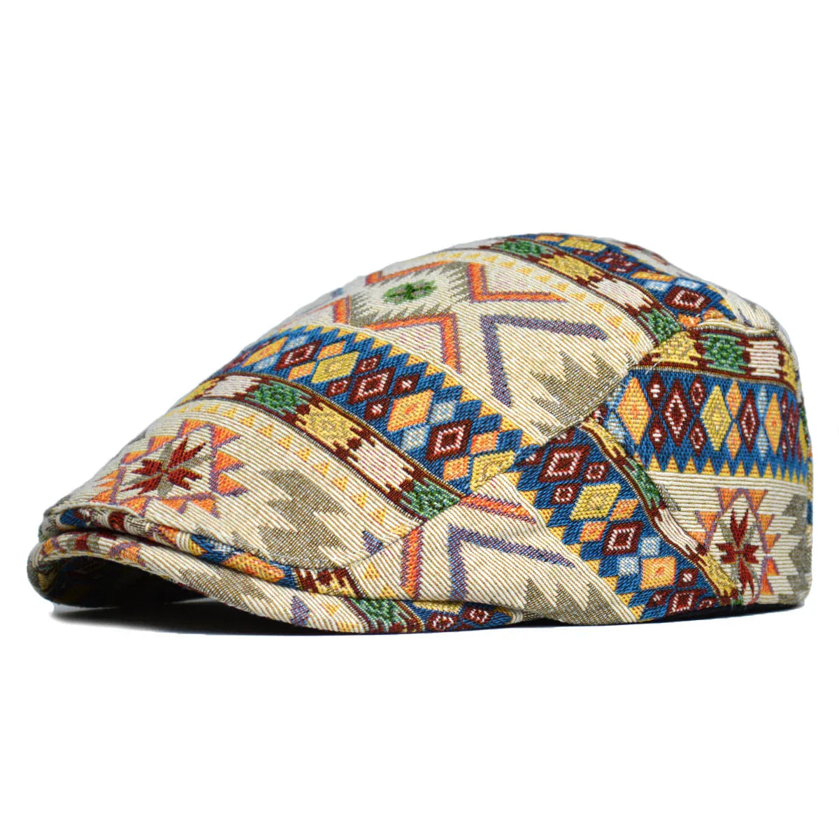 Farverig vintage kasket