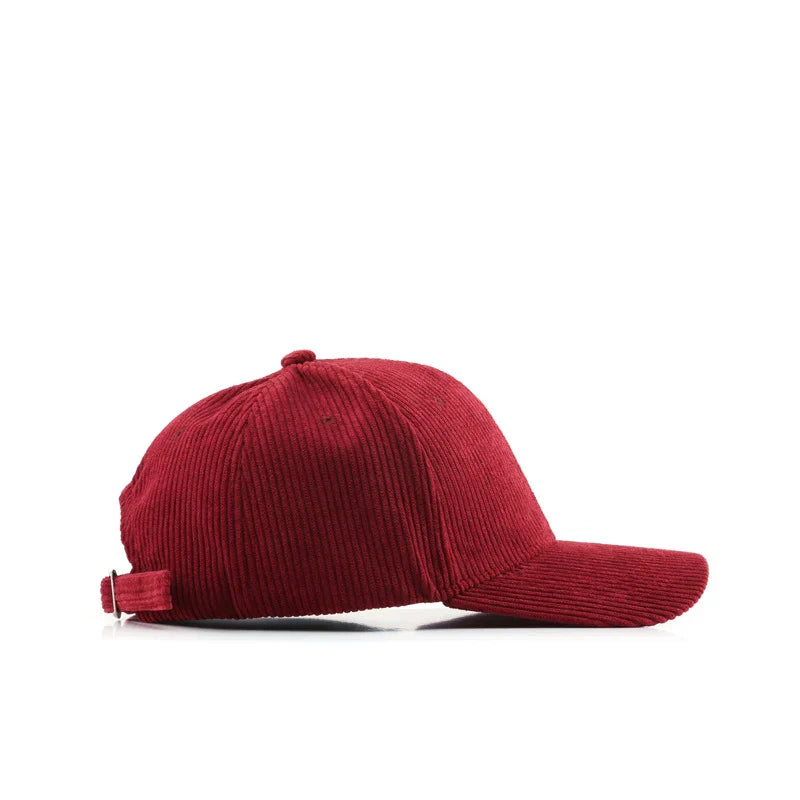 Corduroy Snapback Cap Collection by skörten Sweden: Style in Every Stitch & Contour