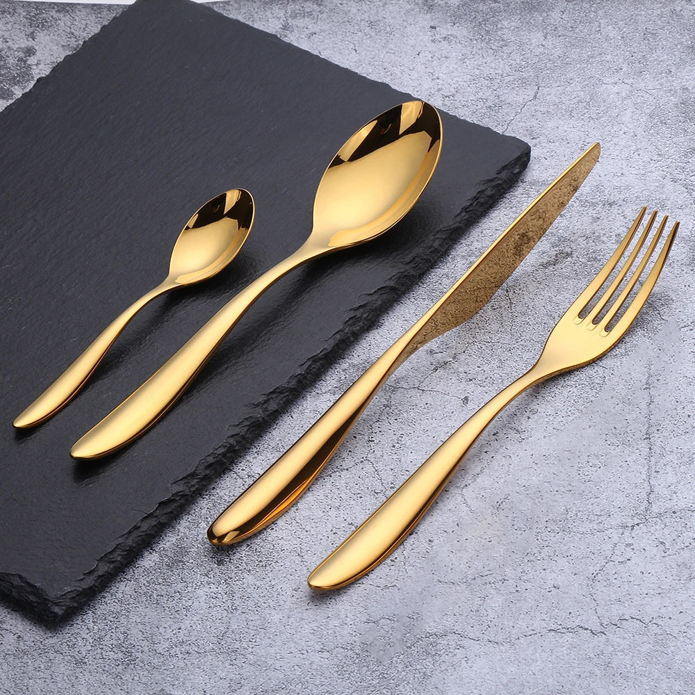 Goldware®: Jesse Vance's Signature Cutlery Set - The Gold Standard in Fine Dining at Home