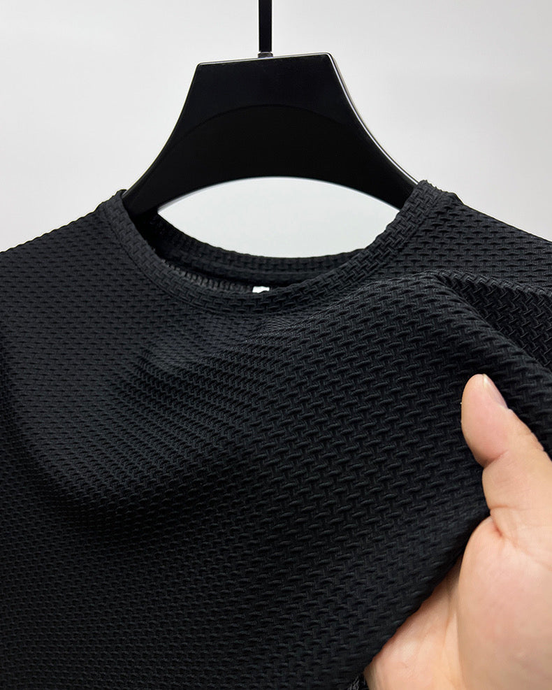 Eidely Textured Bamboo Tee