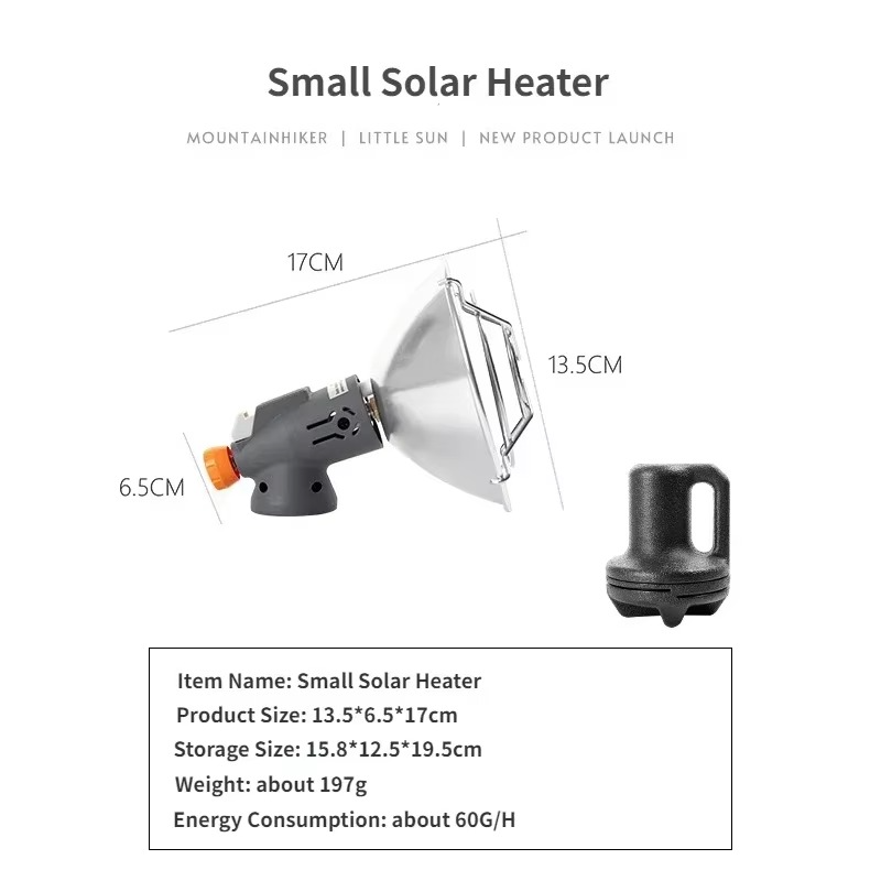 50% RABATT | BlazeGo™ | Tragbarer Outdoor-Heizer mit Sofortwärme | Ideal für Camping, Angeln & Wandern