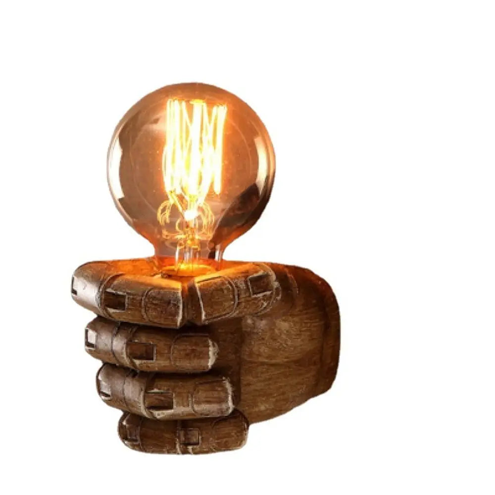 Handella® Retro Robotic Fist Inspired Light Bulb Holder