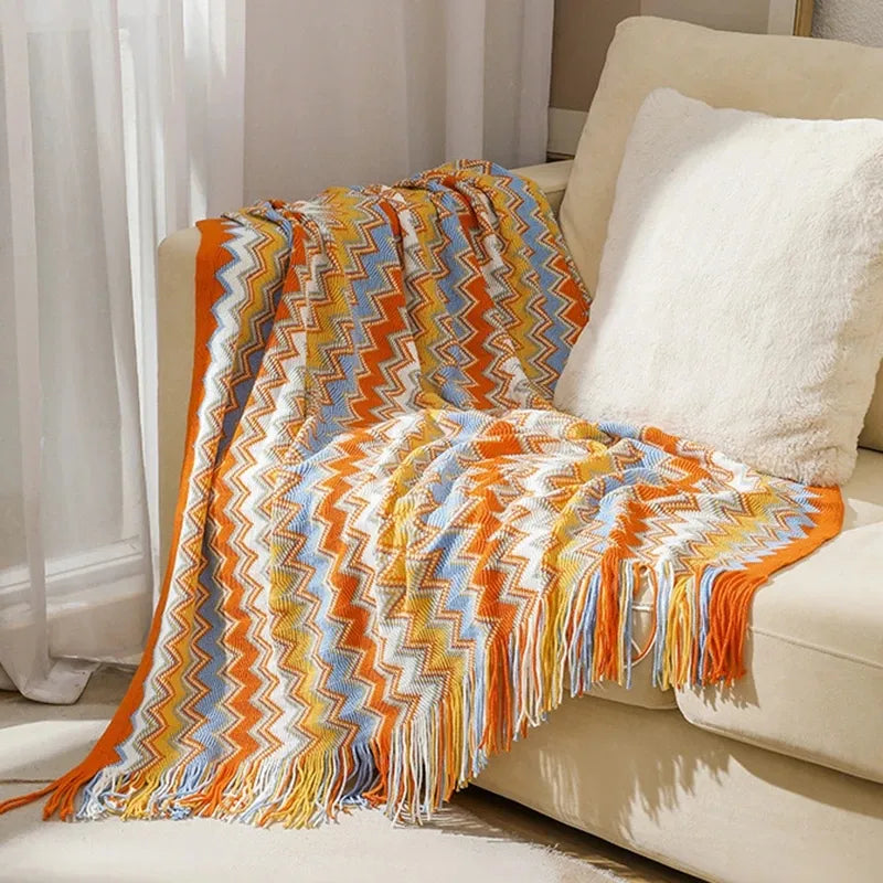 BohoDreams Woven Throw Blanket