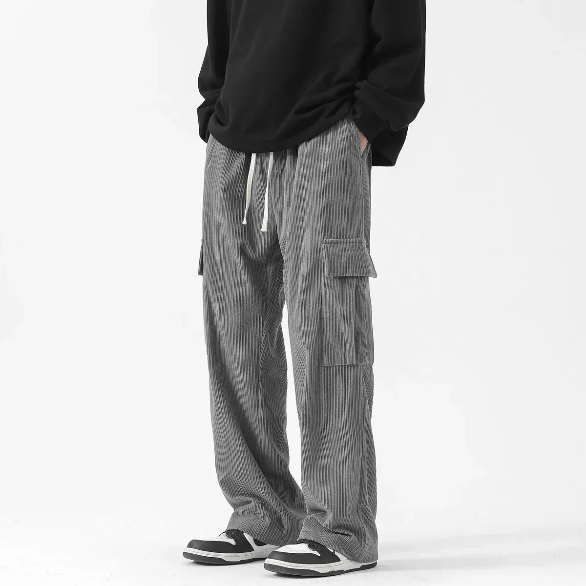 Haggar | Straight Leg Corduroy Pants