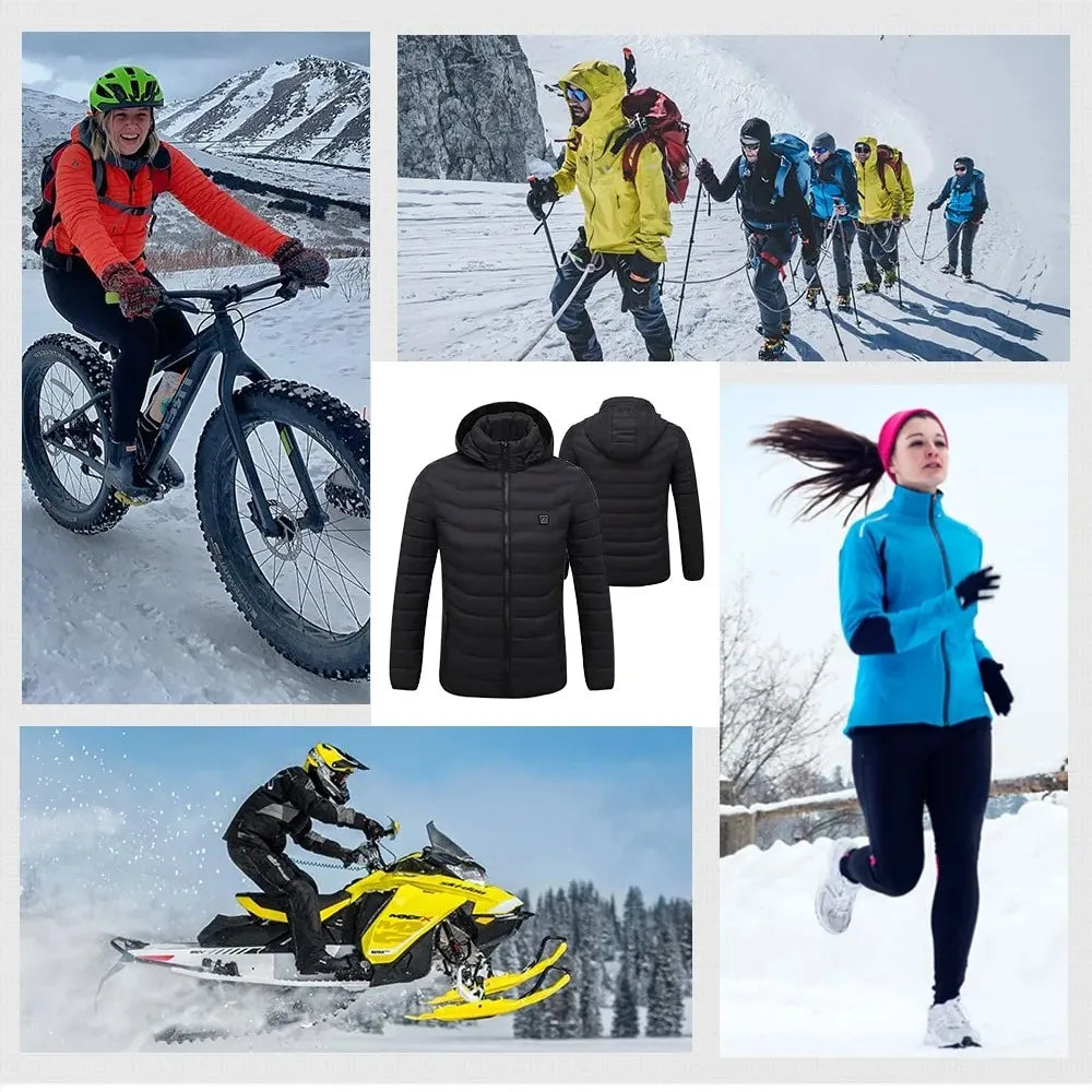 LavaJacket - The Electric Heated Jacket: Washable, Lightweight, Truly Protective Against The Elements. Designed in Germany by JV Solinberg