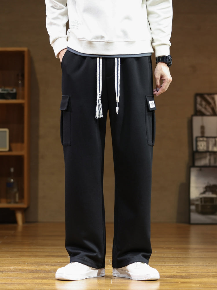 The Nordtrak® - Cleverly designed by skörten Sweden: Multi-Pocket Cargo Style Cotton Sweatpants