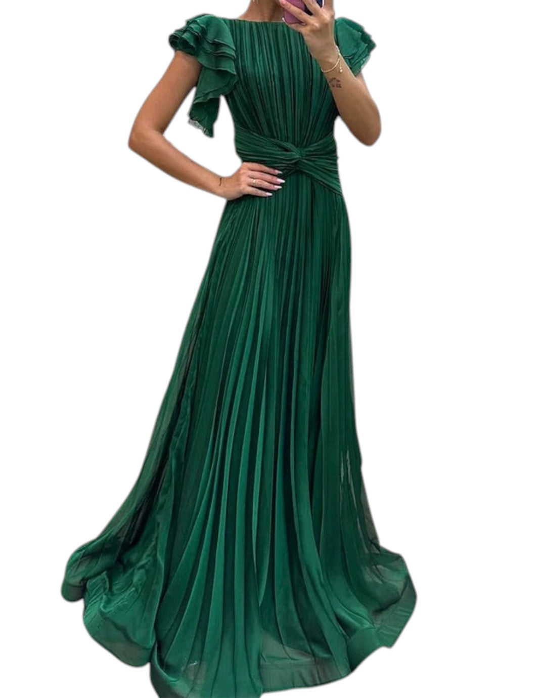 Aurelia - Rochie de seară plisată