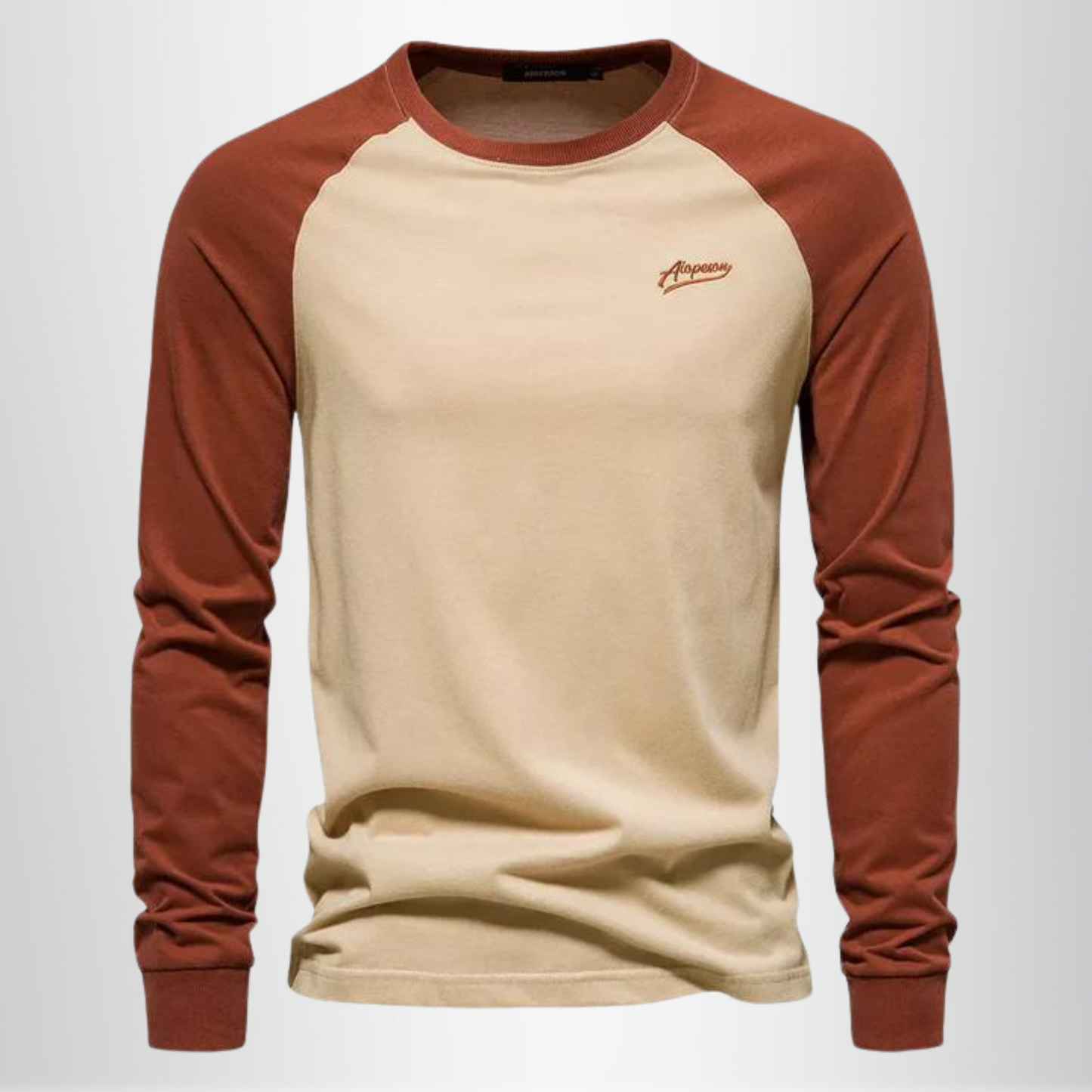 Men's Merino Wool Raglan Long Sleeve Shirt