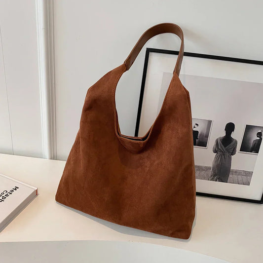Diana Suede Tote Bag
