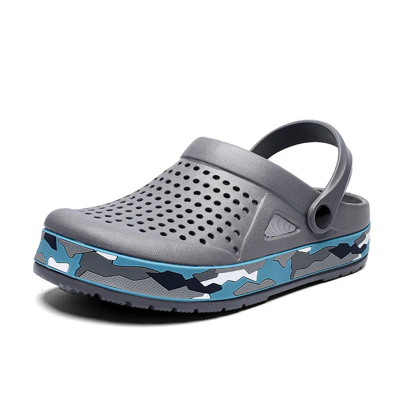 Veltrion Herren Clogs mit rutschfester Sohle
