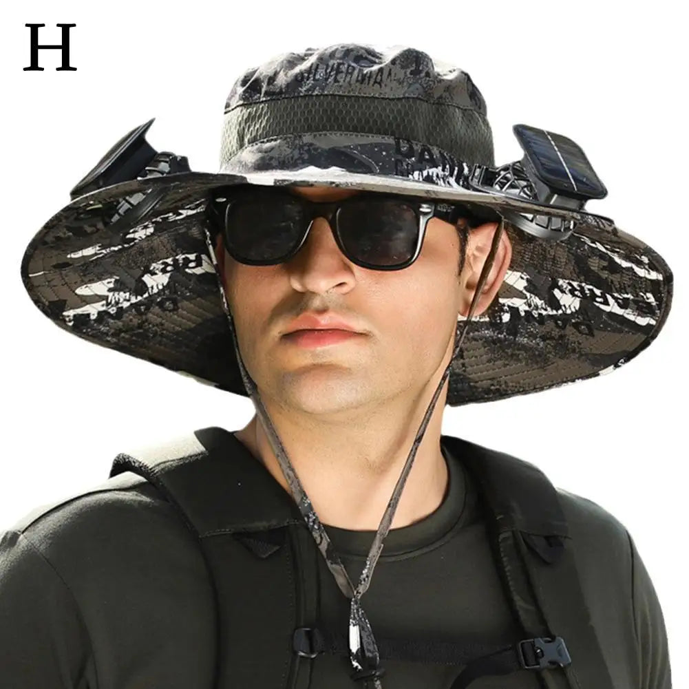 Solbreeze: The Only Chargeable Solar-Powered Cooling, Shade-Giving, Quick-Dry Unisex Hat with High Performance Fans