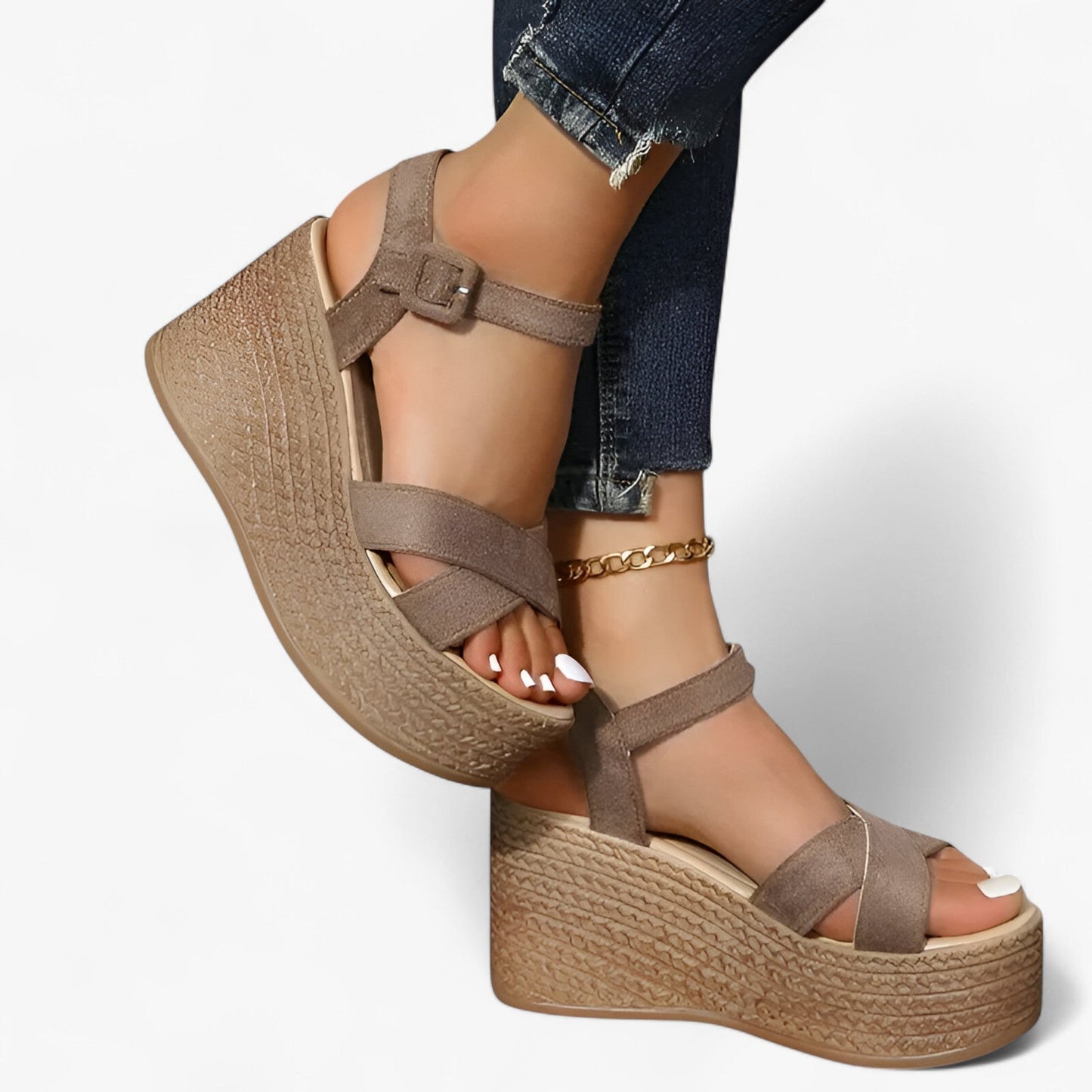 Sandali con tacco confortevoli
